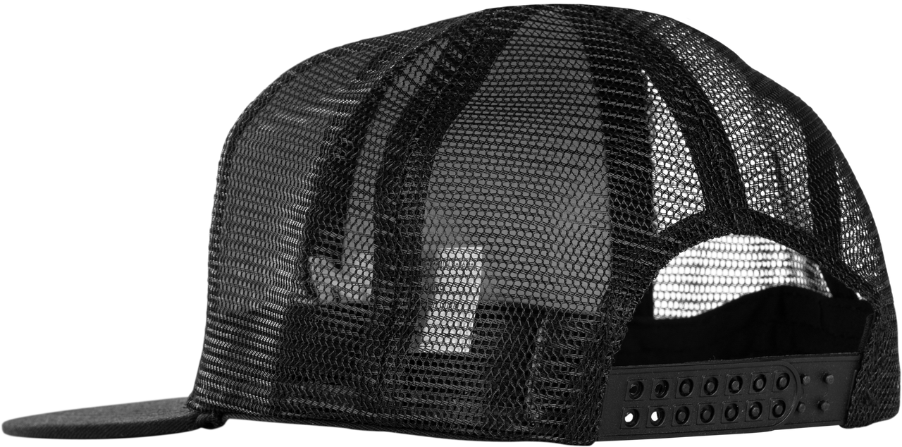 Gmax #HT_BKC_2997 - Snapback Mesh HAT Black ONE Size