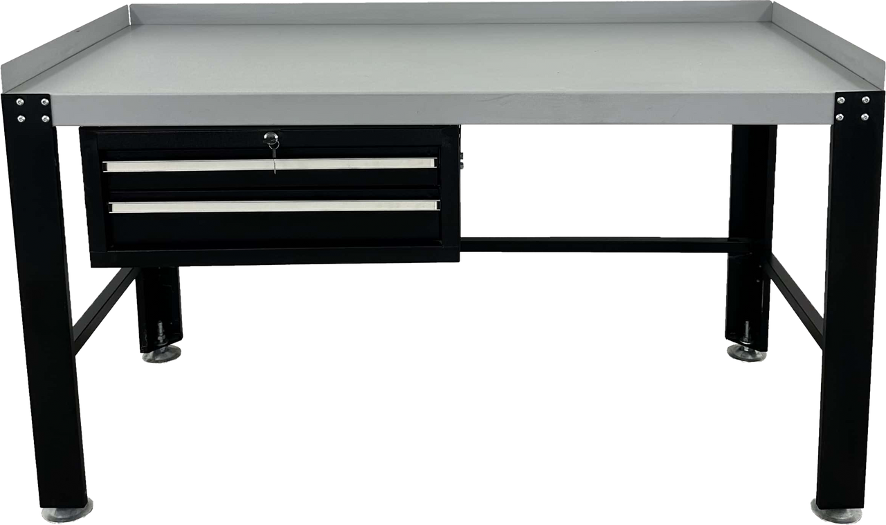 Ideal #PWB-TC-1600-BLK - Premium Work Bench & Tool Cabinet 1 600 Lbs. Cap.(xh-wb-