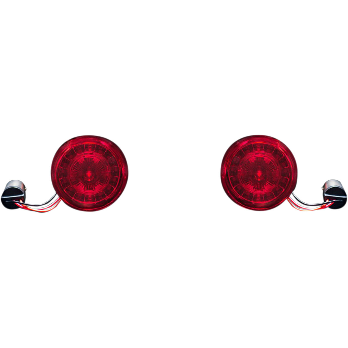 Custom Dynamics #PB-RR-1157 - Rear Turn Signal Insert - 1157 Bases - Red