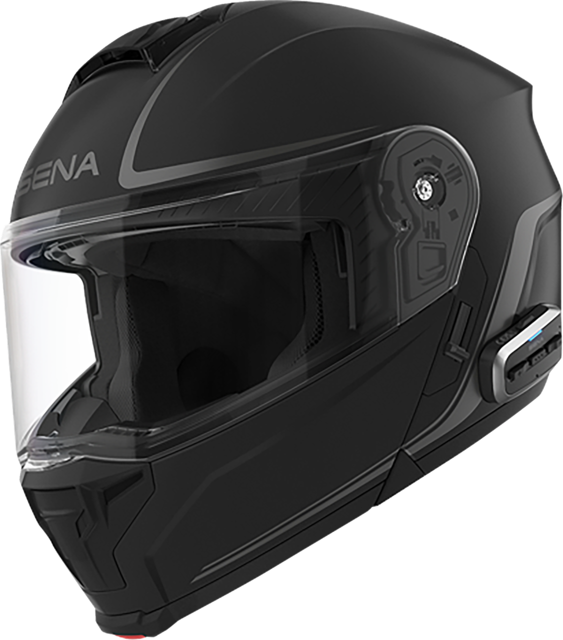 Sena #OUTRUSH2-MB00L1 - Outrush 2 Mesh Modular Helmet - Matte Black - Large