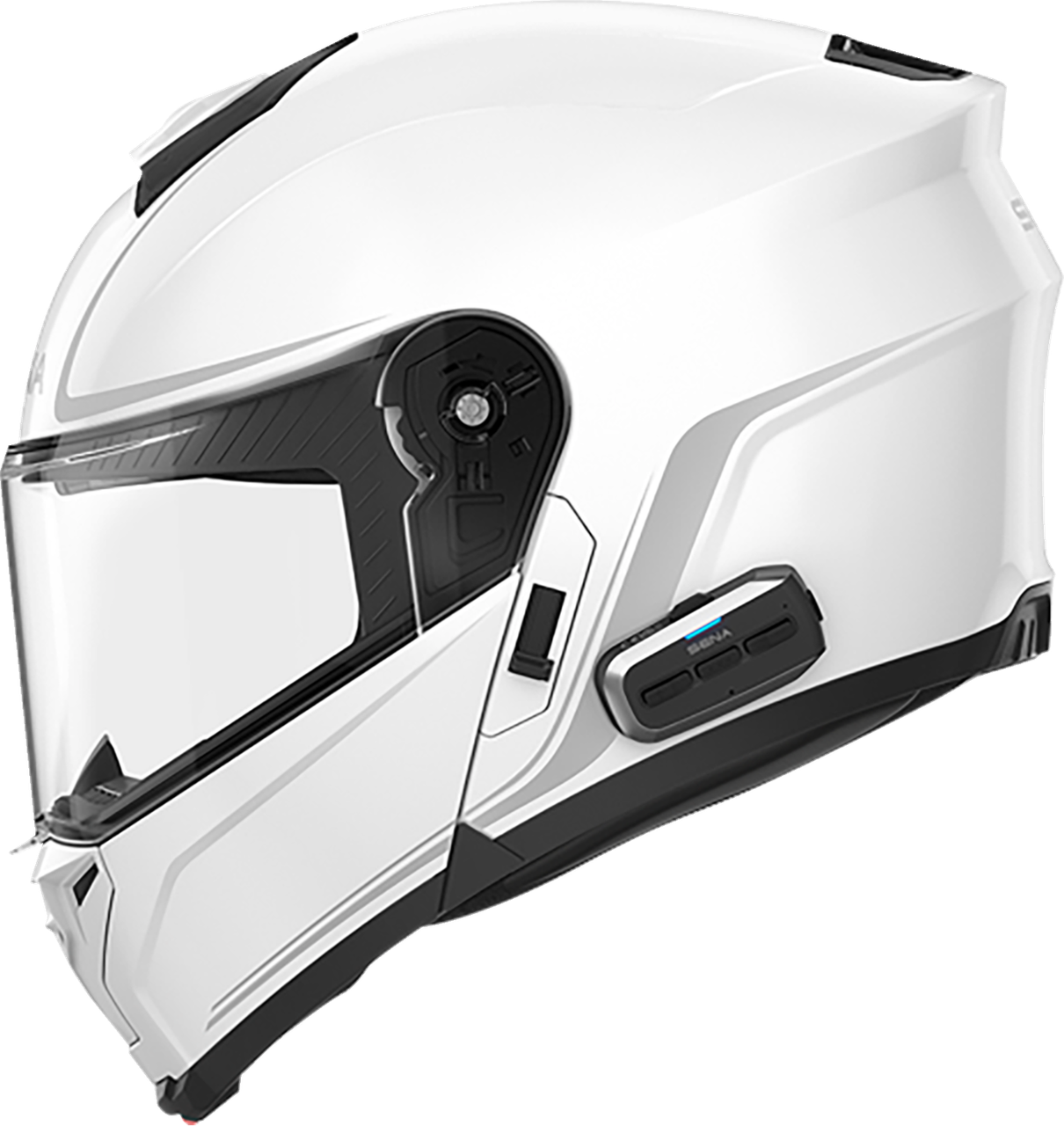 Sena #OUTRUSH2-GW00M1 - Outrush 2 Mesh Modular Helmet - Gloss White - Medium