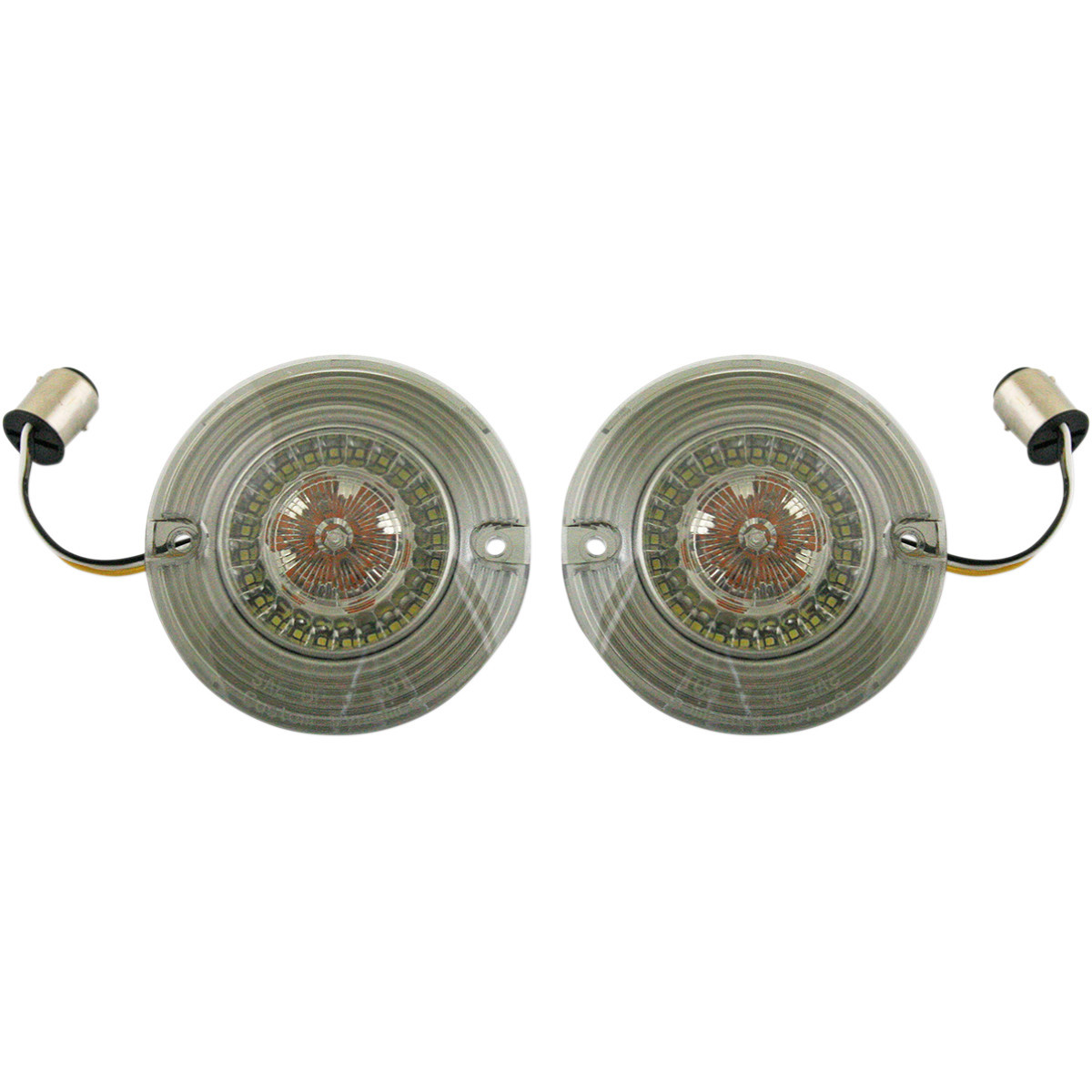 Custom Dynamics #PB-AW-1157-T - Front Turn Signal - White/Amber LEDs