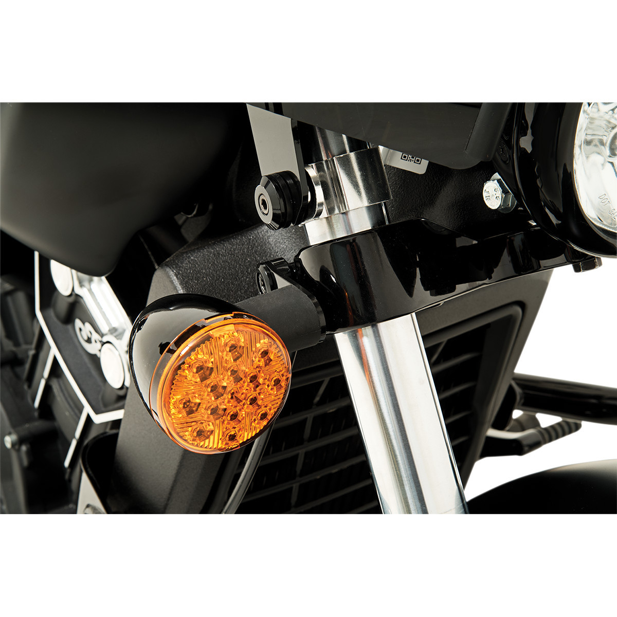 Memphis Shades #MEB9991 - Turn Signal Relocation Kit - '18-'24 Scout Bobber