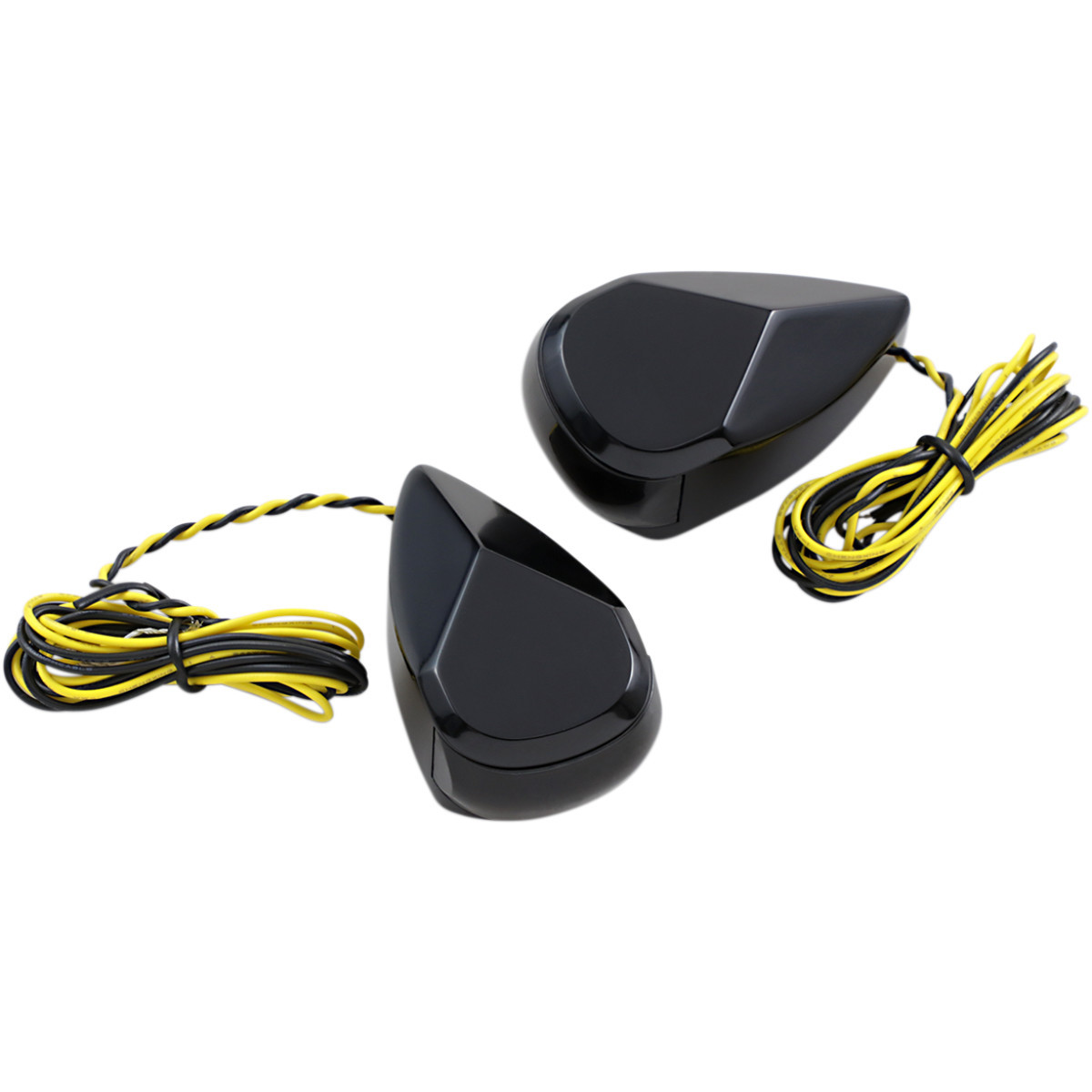 Alloy ART #MRL-1B - Turn Signal - Black - Smoke/Amber