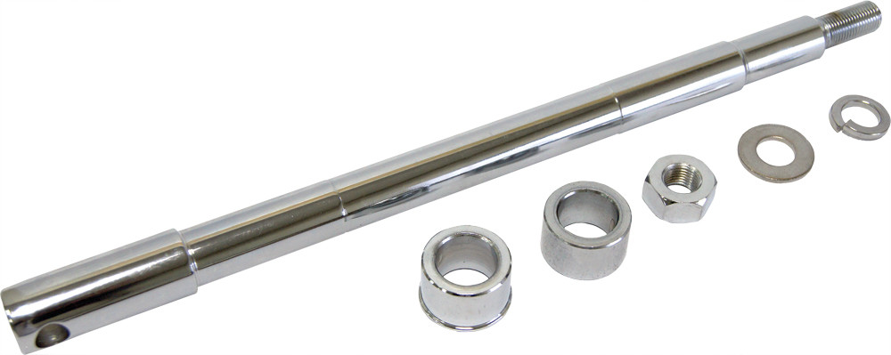 Harddrive #68-200A - Chrome Front Axle W/Hrdware XL FX & K Models 52-72