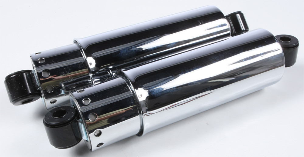 Harddrive #21-048 - Shock 11" W/Long Cover Chrome BIG Twin 73-86