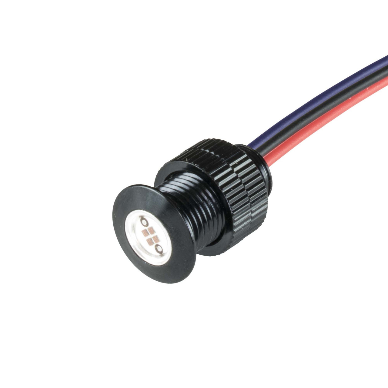 Baggernation #BOLTS-DRL-B - Lightning Bolts Whte/Amber LED Black