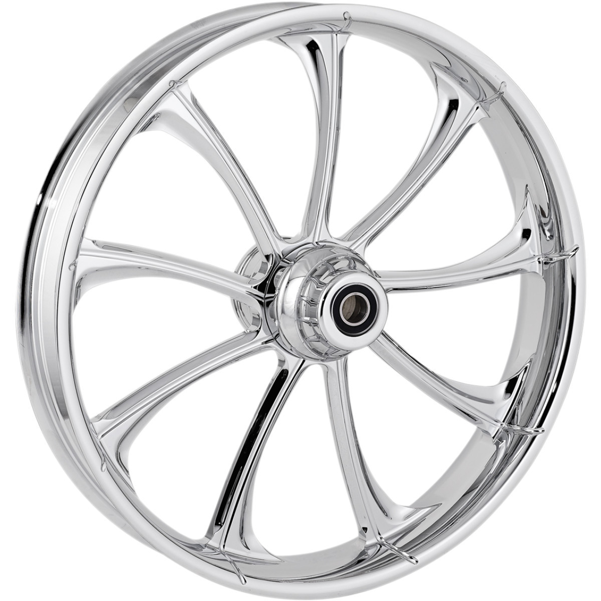 RC Components #21350903114124C - Wheel - Revolt - Front - Dual Disc/without ABS - Chrome - 21"x3.50"