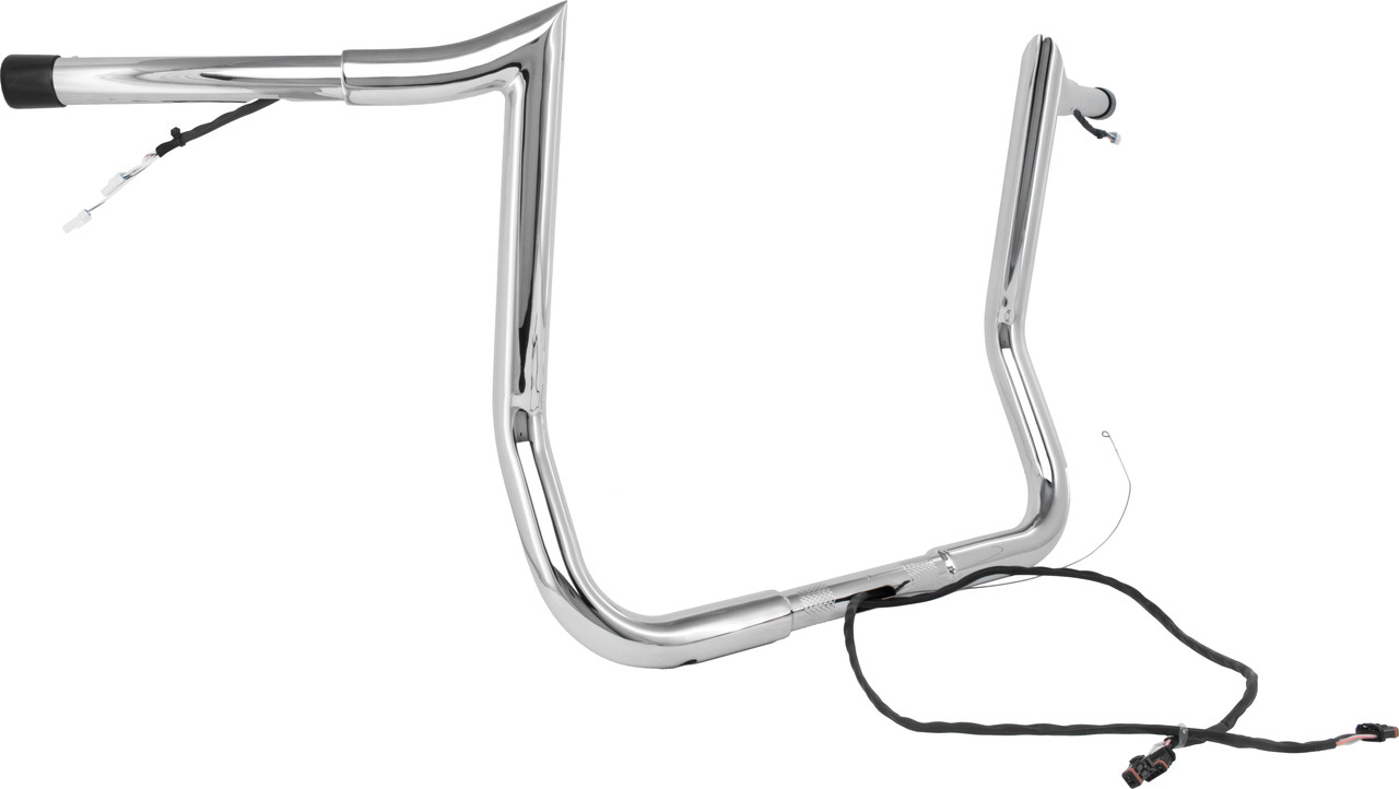 Baggernation #MBBPW-14 C - 14" Monkey Bagger BAR Prewired Chrome `14-23 FLH/FLT