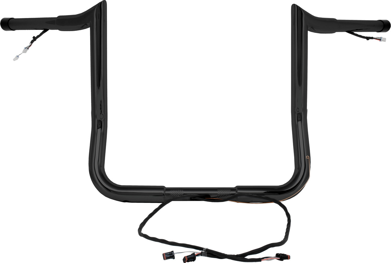 Baggernation #OEMPW-15L-16 C - 16" OEM Monkey BAR PRE Wired Chrome `15-23 Fltr