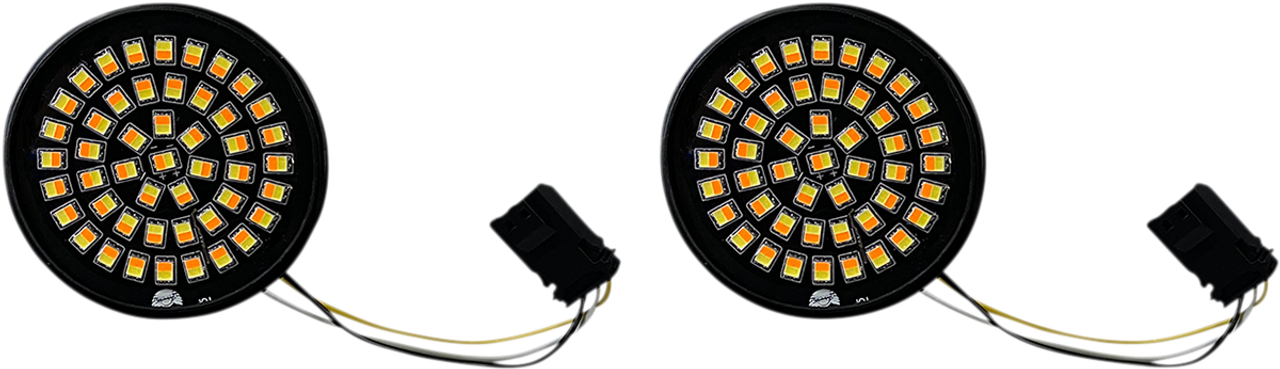 LED Turn Signal Insert - Amber/White - CVO