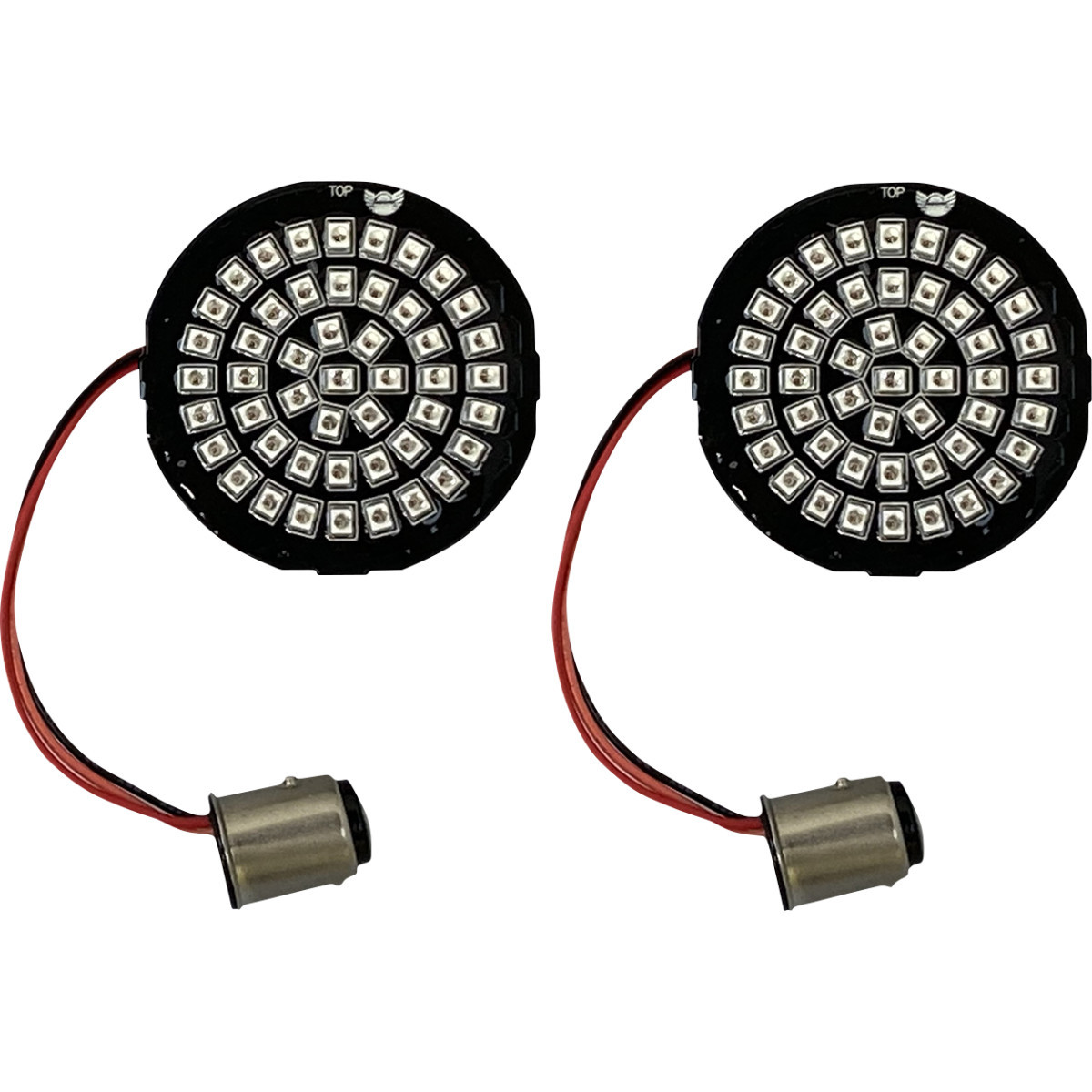 Custom Dynamics #GEN-4-RR-1157 - LED Rear Turn Signal Insert - Red - 1157