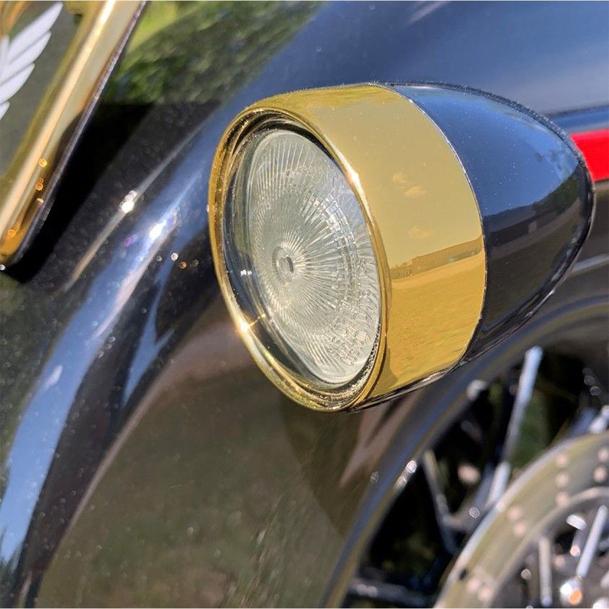 Custom Dynamics #PB-B-BEZ-GS - Bezel - Gold/Smoke