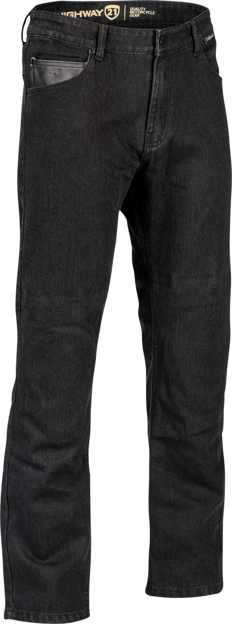 Highway 21 #489-12232T - Stronghold Jeans Black SZ 32 Tall