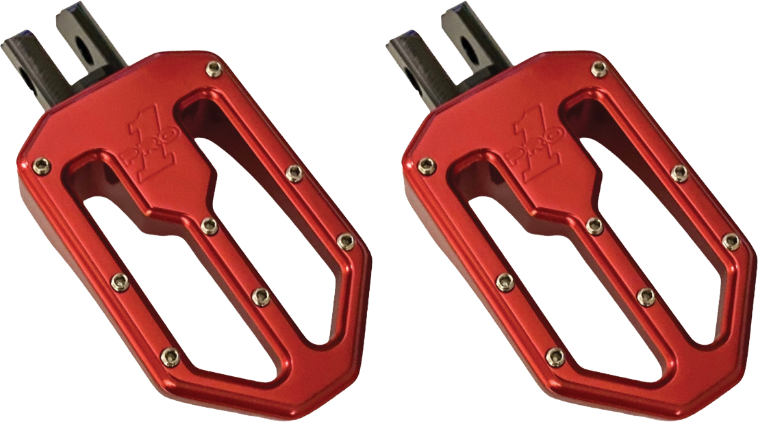 PRO ONE #500752R - PRO ONE M8 PEG Moto V2 RED Anodize