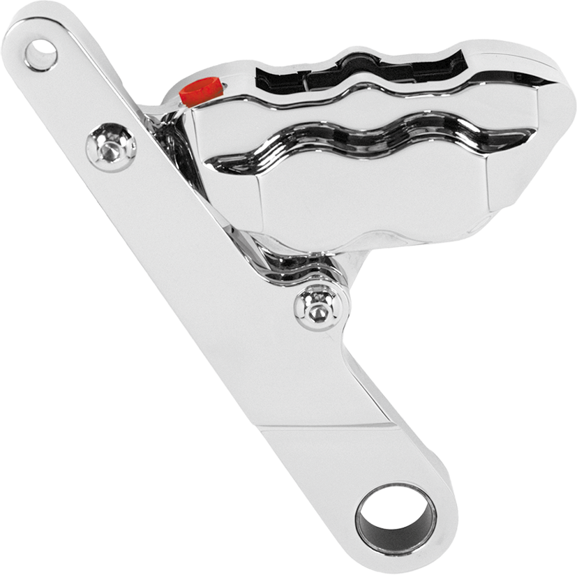 Hawg Halters INC #FKSRCC100 - 4 Piston Front Brake KIT Fxsts Chrome