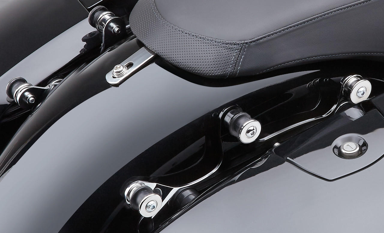 Cobra #502-2100 - Backrest Docking KIT Chrome Chieftain 14-25