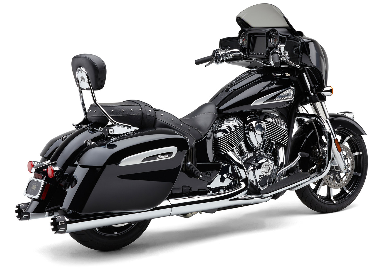 Cobra #502-2200 - Detach Backrest-short Chrome Chieftain 14-25