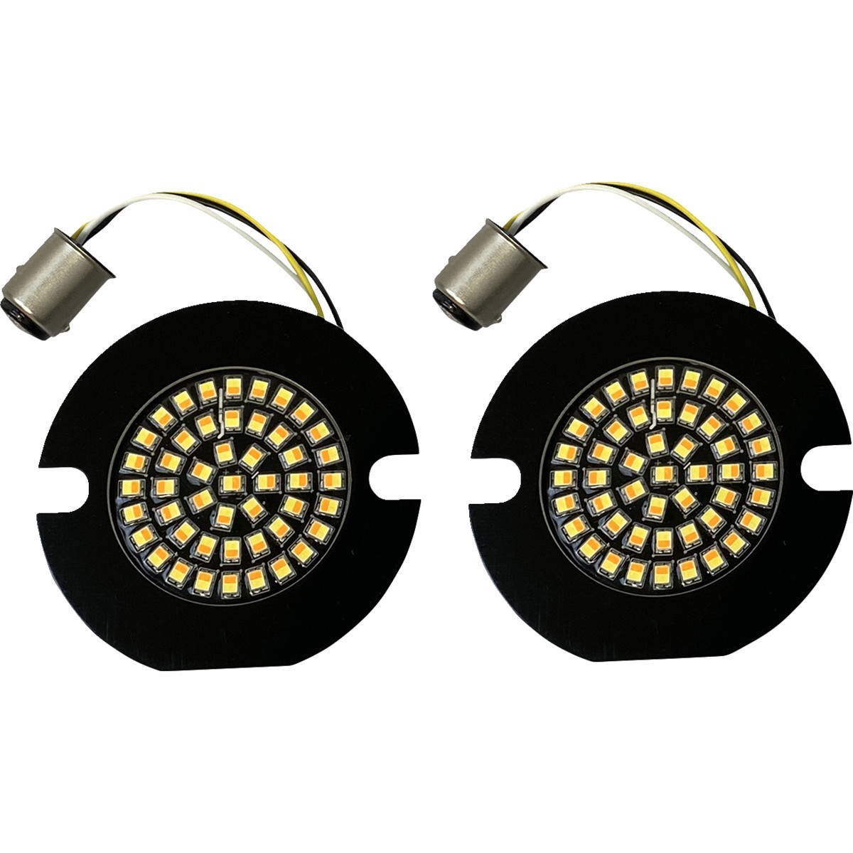 Custom Dynamics #GEN-4-AW-1157T - Amber/White LED Turn Signal Inserts