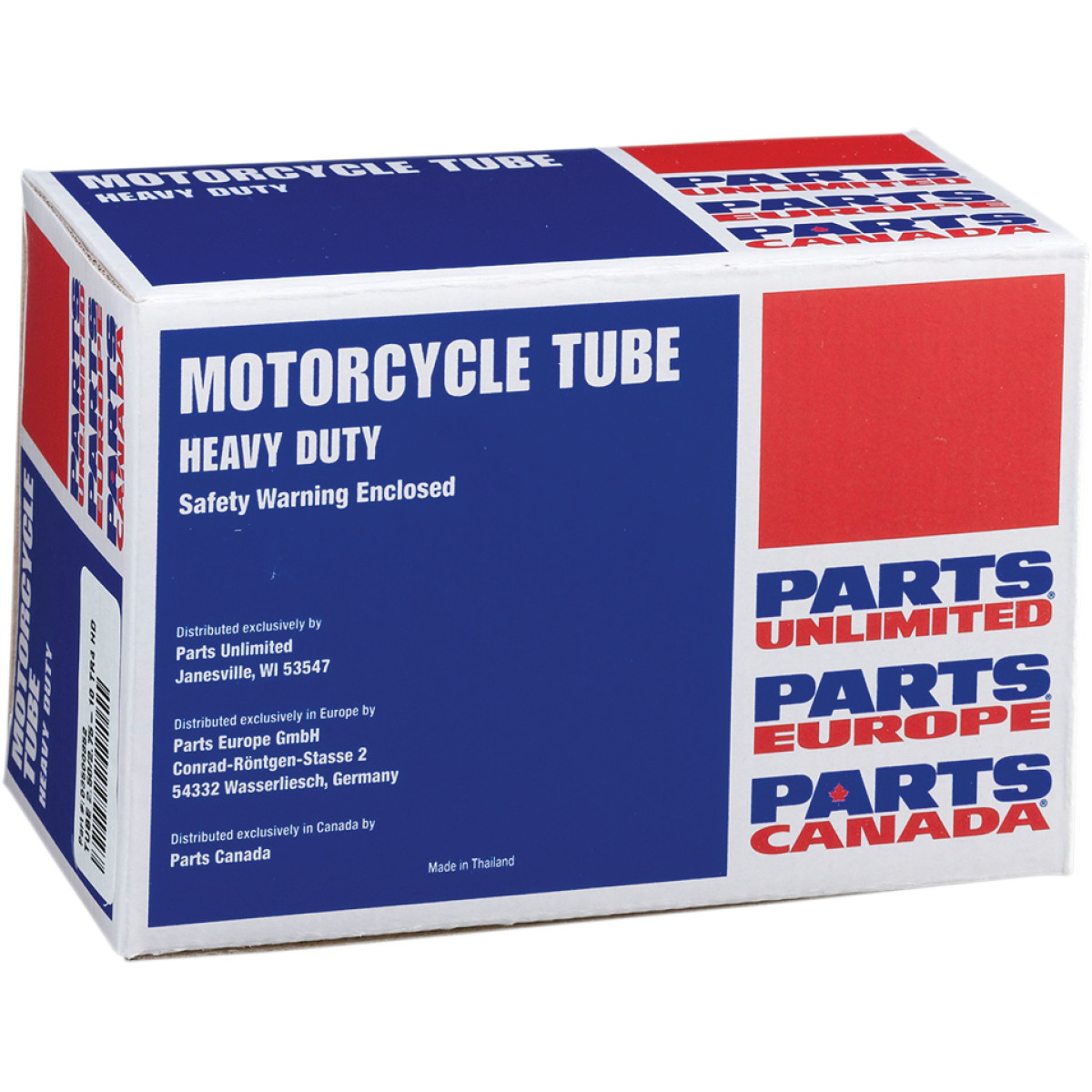 Parts Unlimited - Inner Tube - Heavy Duty - 10" - TR-4 - Center Metal Valve