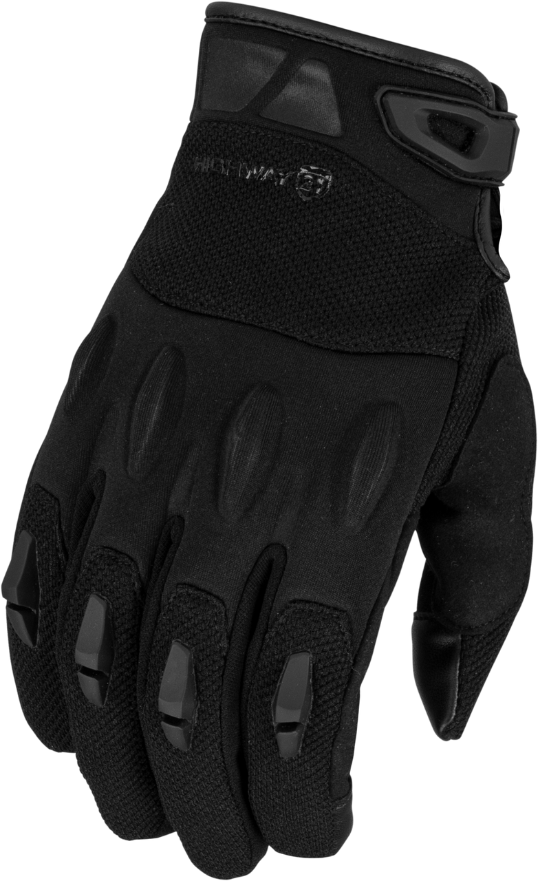 Highway 21 #489-00523X - Fury Gloves Black 3X