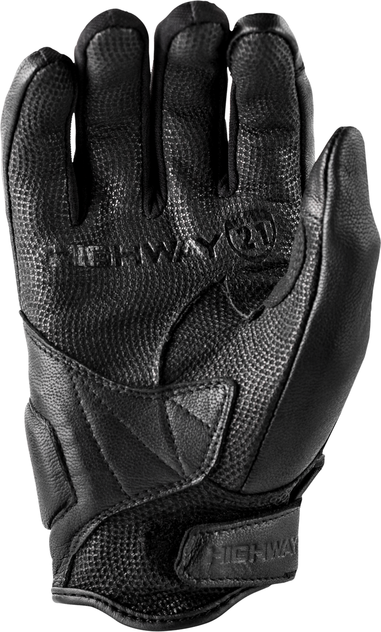 Highway 21 #489-0076X - Women's Vixen Gloves Black/Black XL