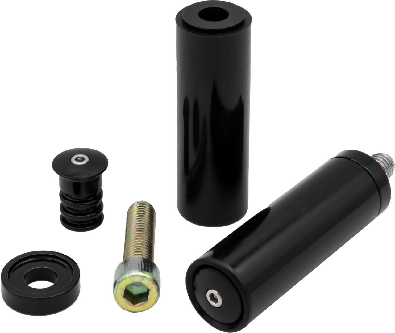 Santoro Fabworx #SF50016E - Crash BAR Extreme Chacho Black Softail/Dyna