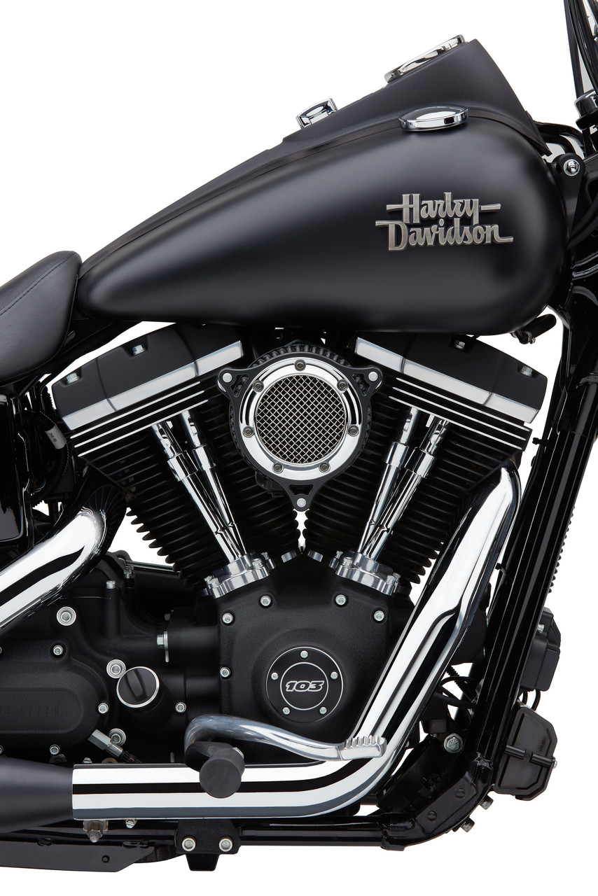Cobra #606-0103-05CB-SB - RPT AIR Intake System Chrome / Black Sportster 91-22