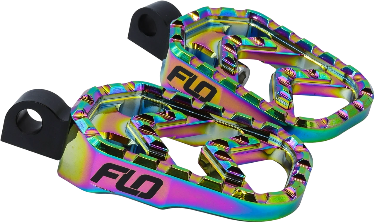 FLO Motorsports #V-800JET - Savage Series Footpegs JET Fuel