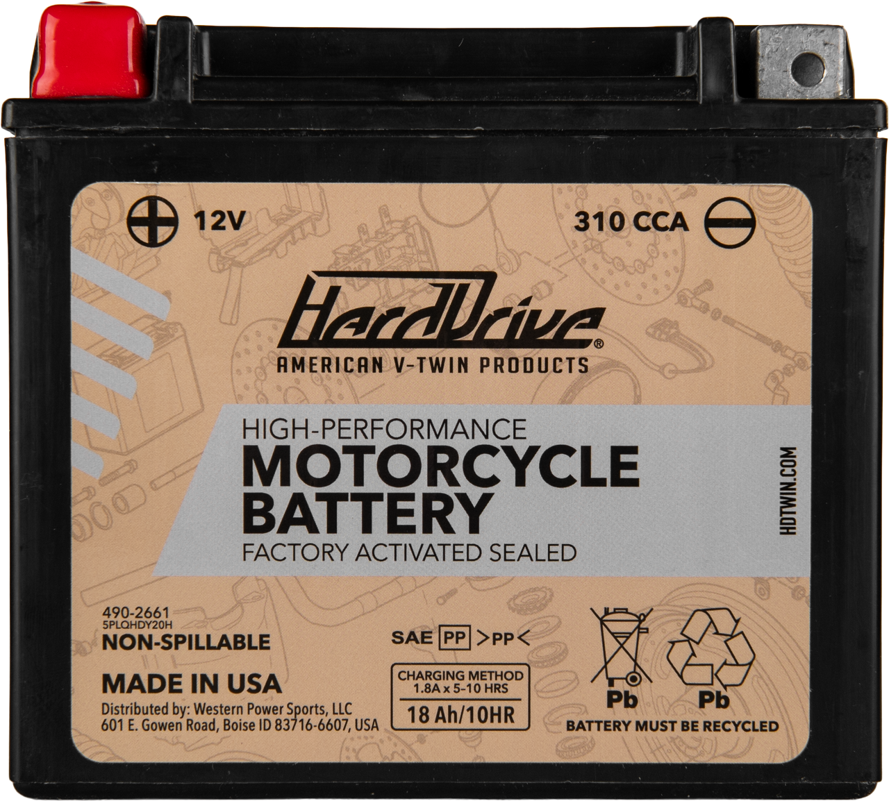 Harddrive #HRDM7230L - High Perform Battery Yix30l CCA 400