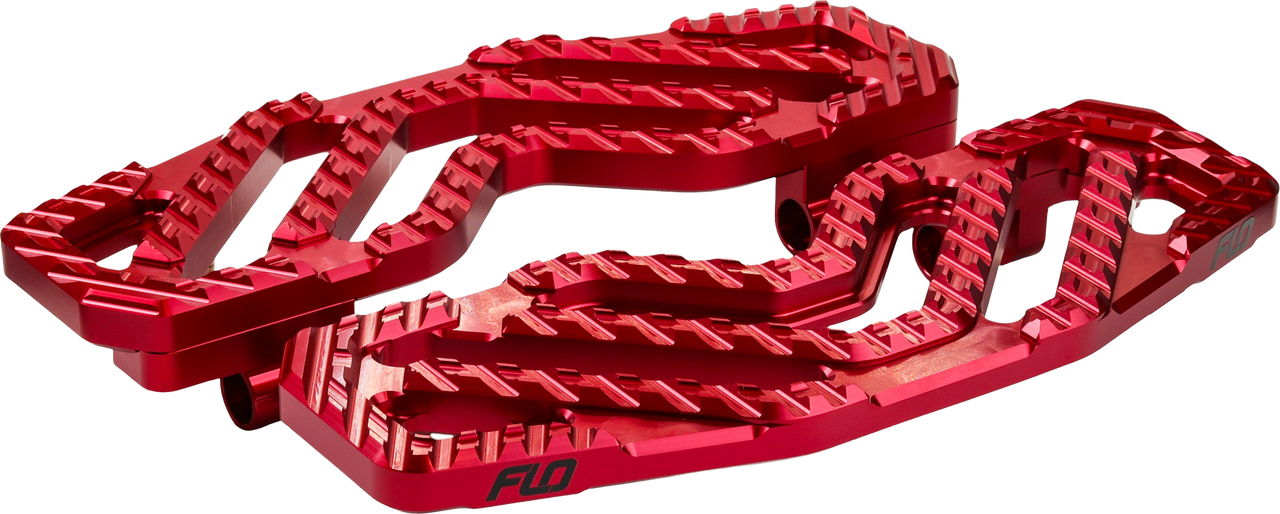 FLO Motorsports #V-800V5R - Savage Floorboards RED