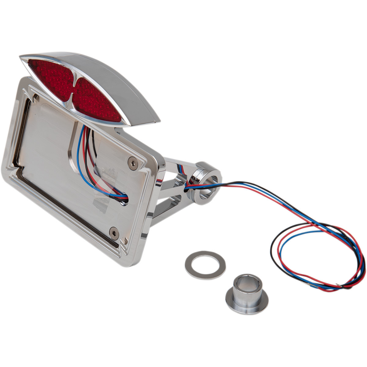 Drag Specialties - Taillight/License Plate Mount - Flat - Horizontal