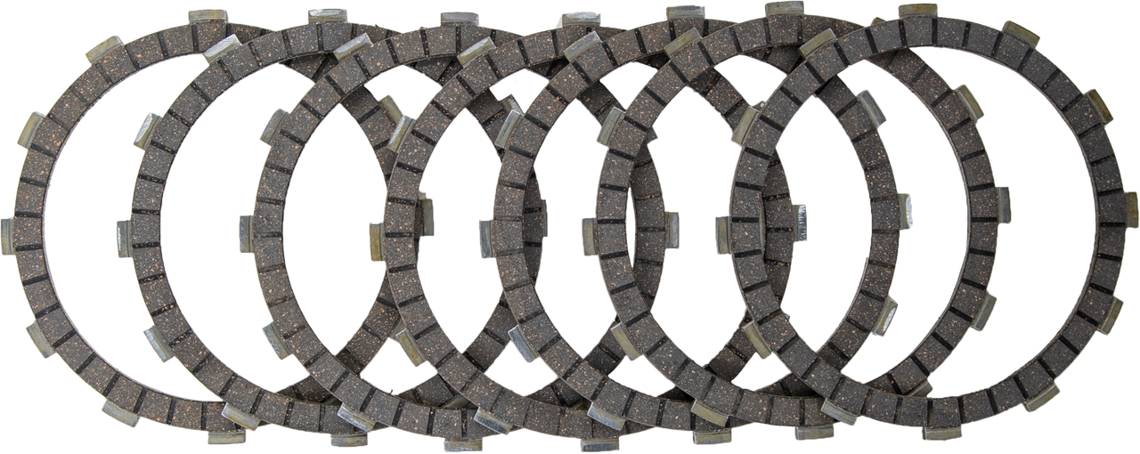 Harddrive #HD7014 - Organic Clutch Friction Plates SET