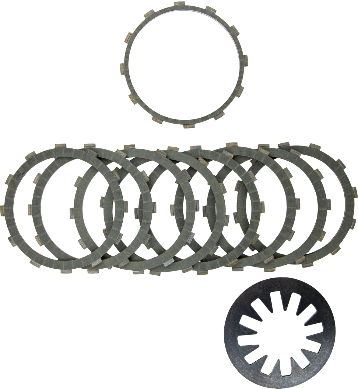Harddrive #HDC7009 - Aramid Clutch Friction SET with HD Diaphram Spring