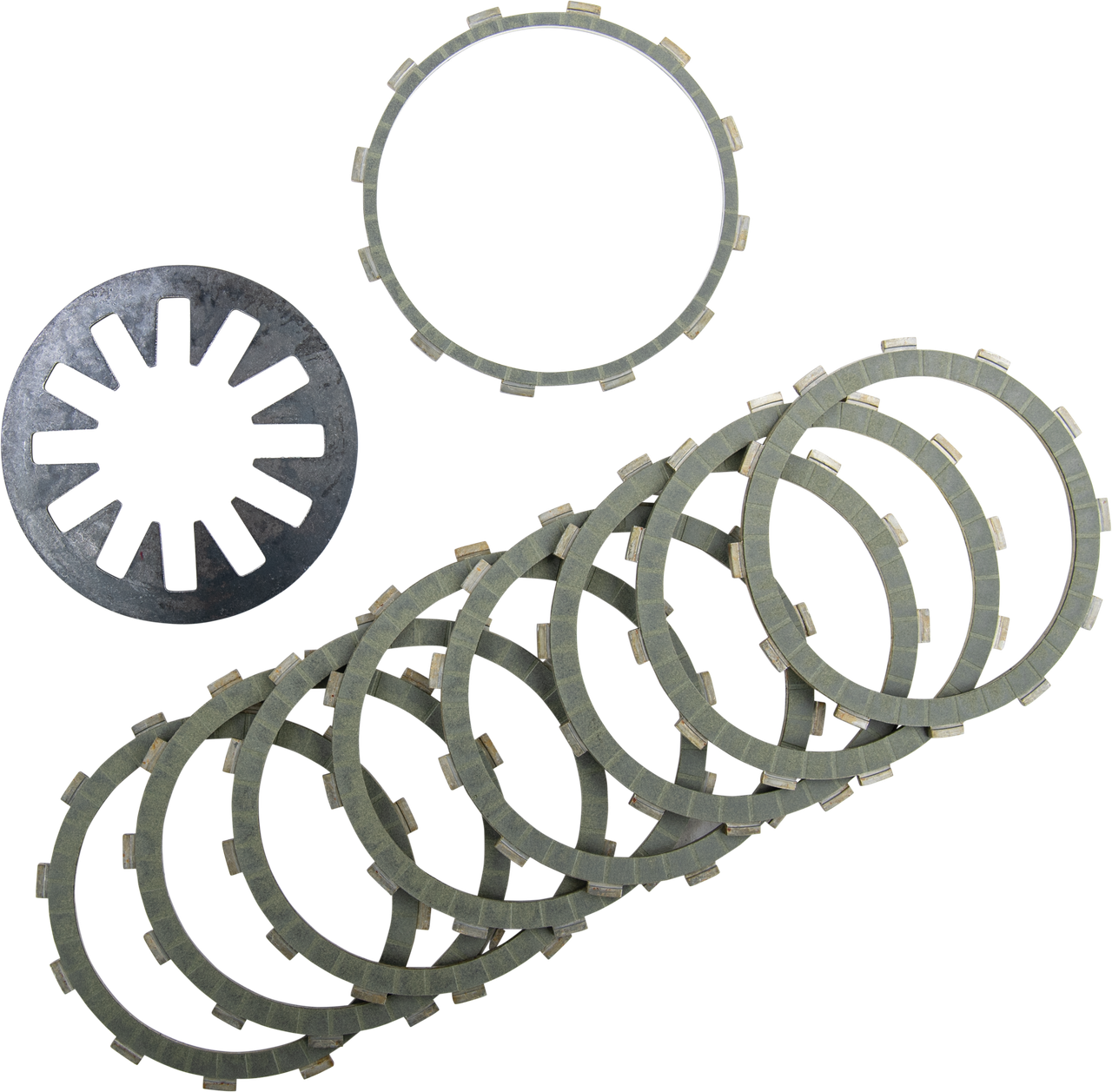 Harddrive #HDC7012 - Aramid Clutch Friction SET with HD Diaphram Spring