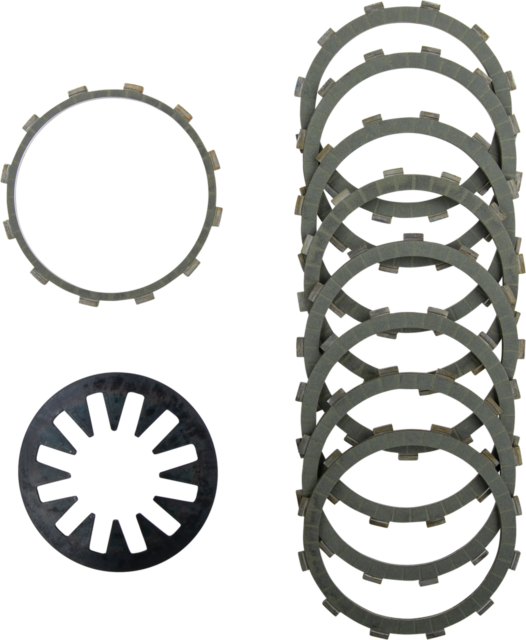Harddrive #HDC7013 - Aramid Clutch Friction SET with HD Diaphram Spring