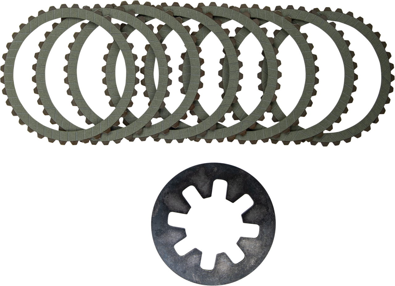 Harddrive #HDC7021 - Aramid Clutch Friction SET with HD Diaphram Spring