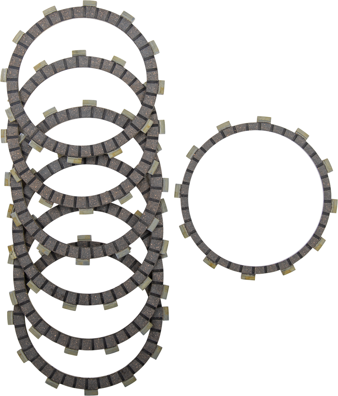Harddrive #HD7003 - Organic Clutch Friction Plates SET FOR Indian