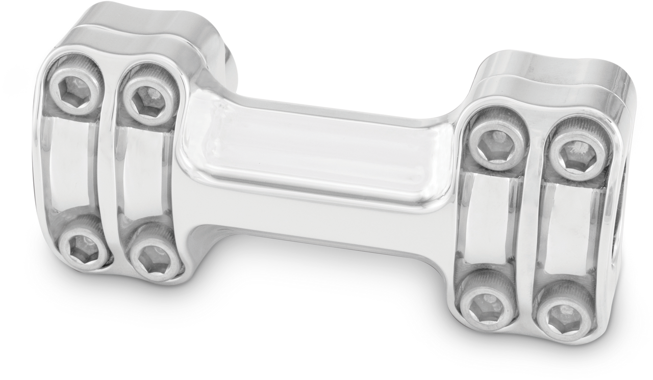 Burly Brand #B12-8013C - Reaper 1-1/2" Risers 1" BAR ONE Piece - Chrome