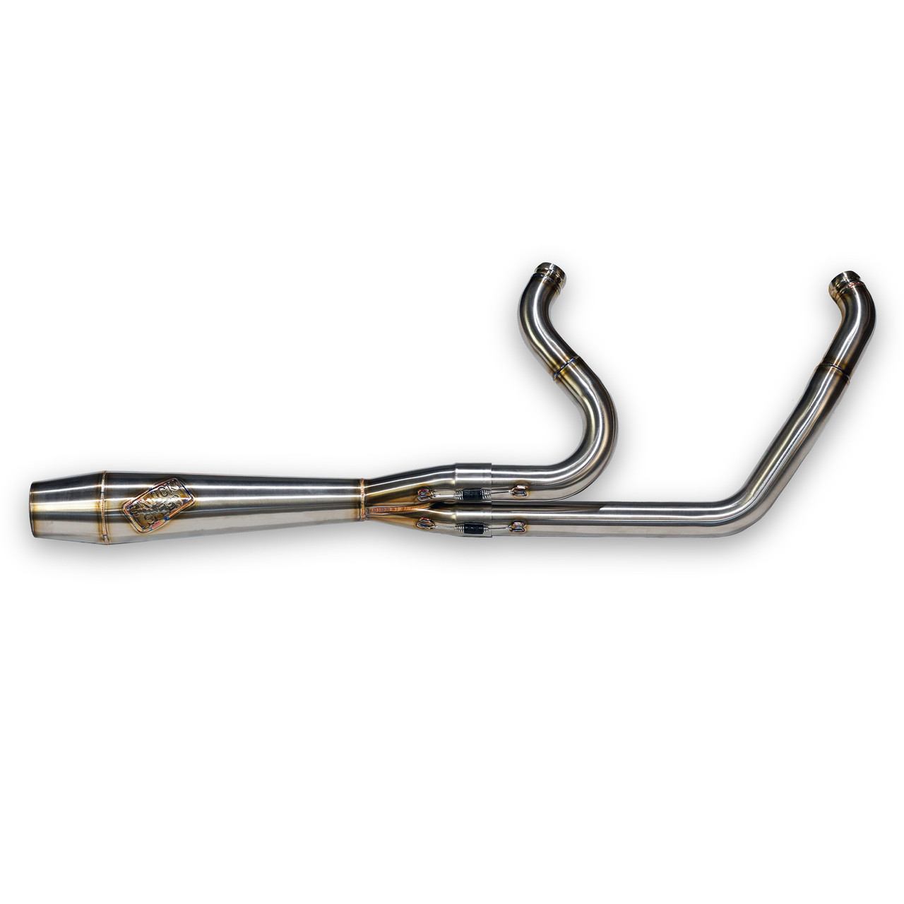 Sawicki #930-02625 - Intmdtr M8 Softail MID Cannon Brushed SS