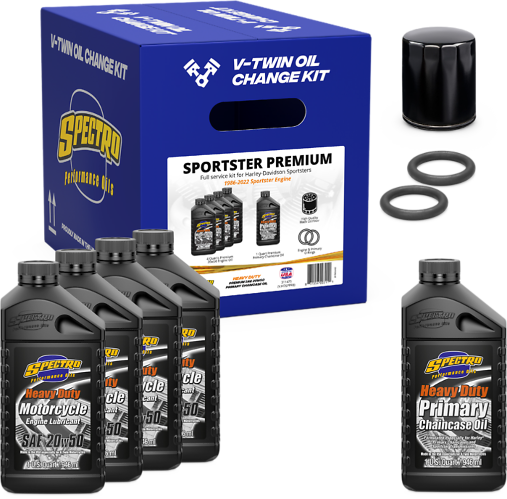 Spectro #311473 - V-twin Full OIL Service KIT XL Premium