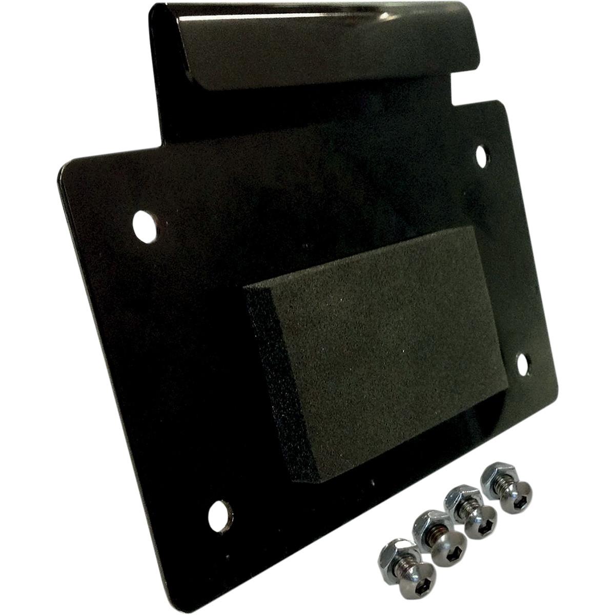 Alloy ART #LD-1 - License Plate Mount - Black