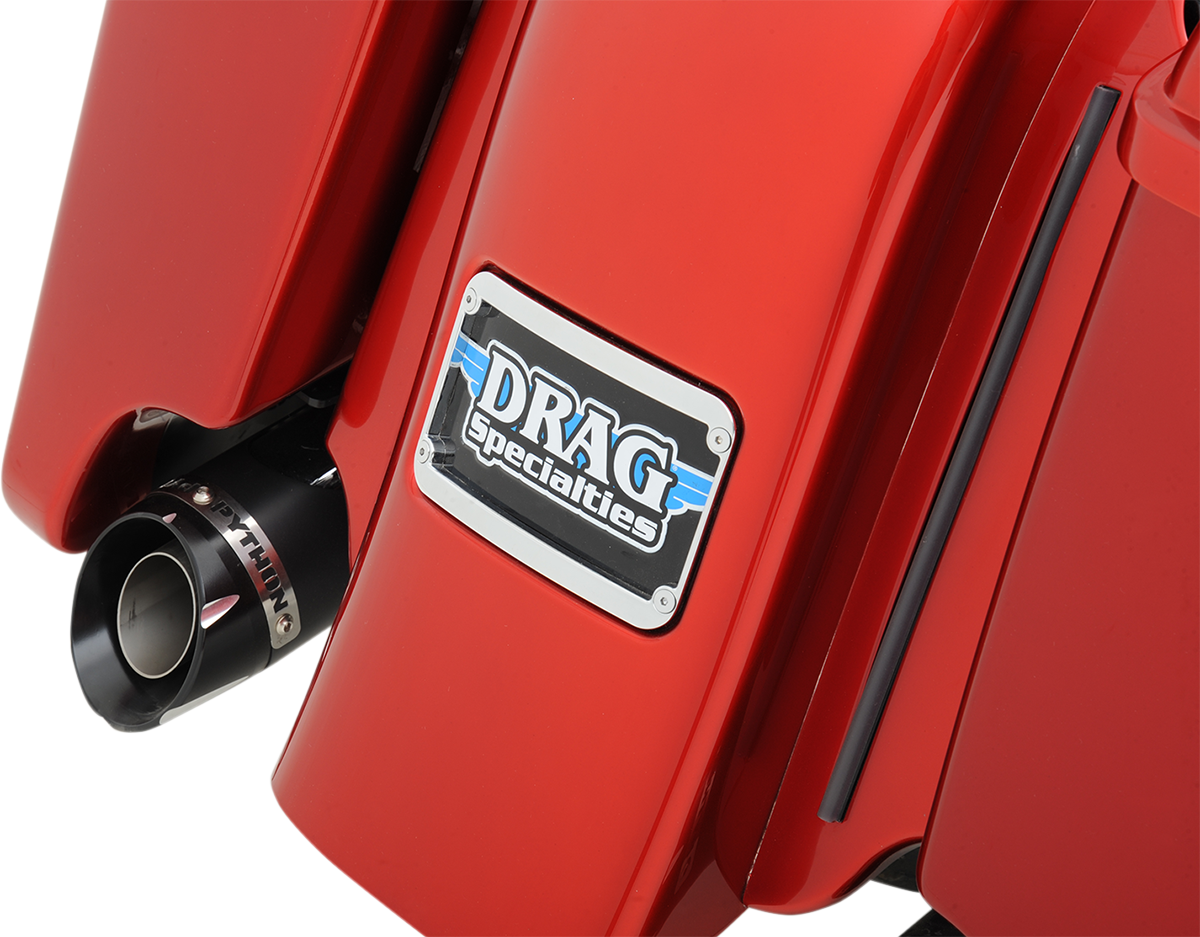 Klock Werks #KWS-01-0088-C - License Plate Frame - LED - Chrome