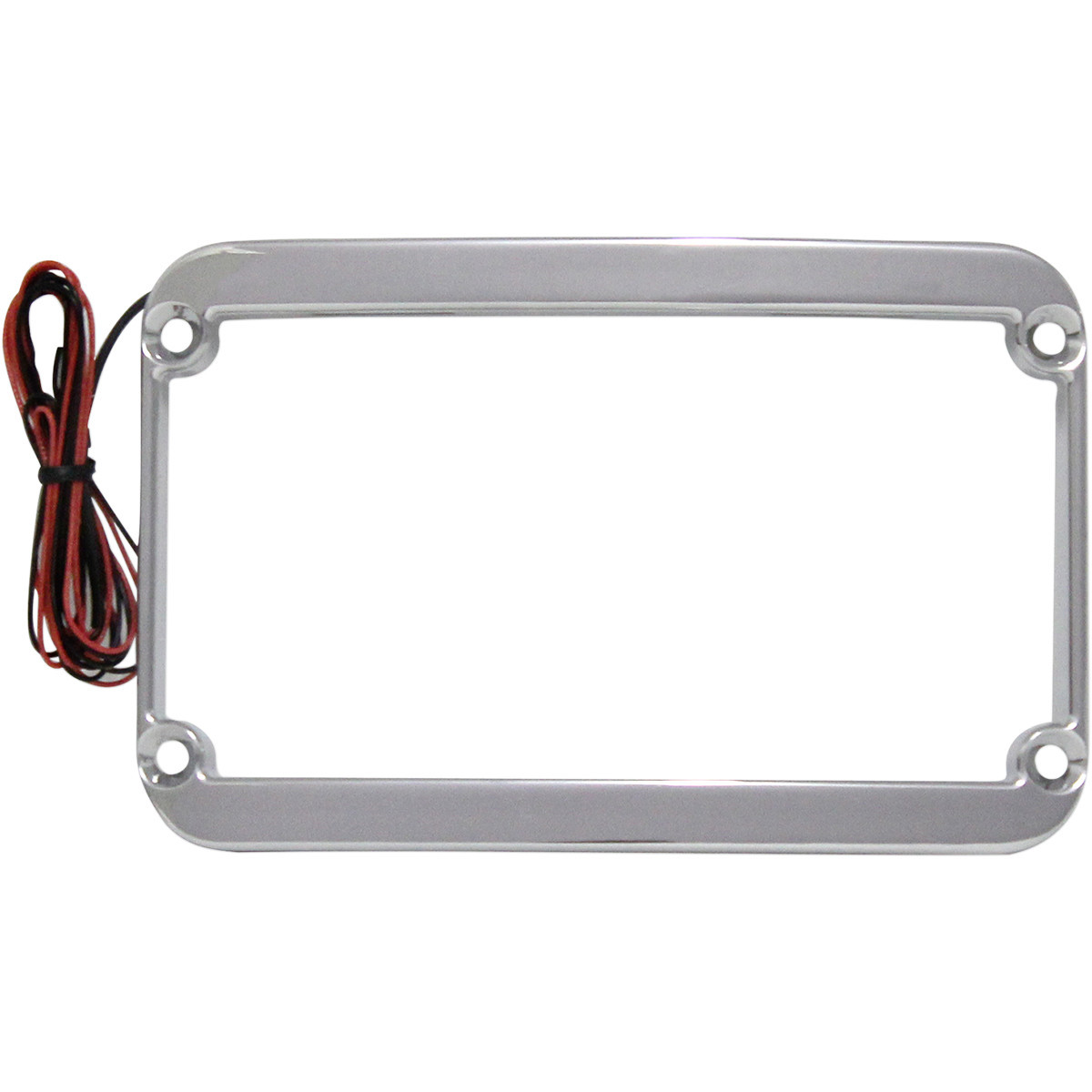 Klock Werks #KWS-01-0088-C - License Plate Frame - LED - Chrome