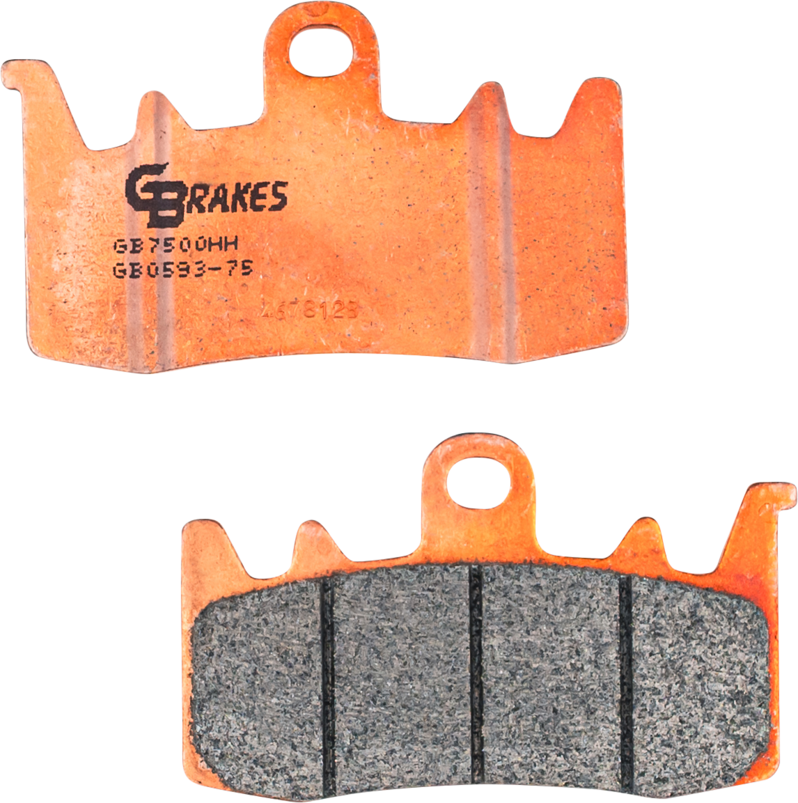 Gbrakes #GB0593-75 - Brake Pads Sintered Ceramic