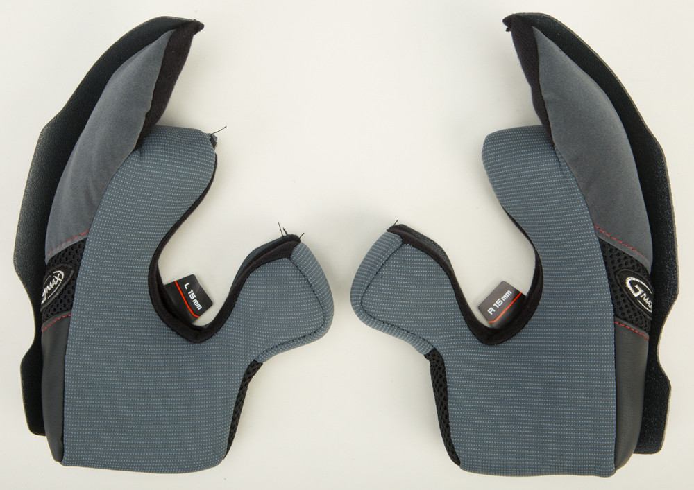 Gmax #G086027 - Cheek Pads 15mm (LG/XL Stock Size) Mx-86