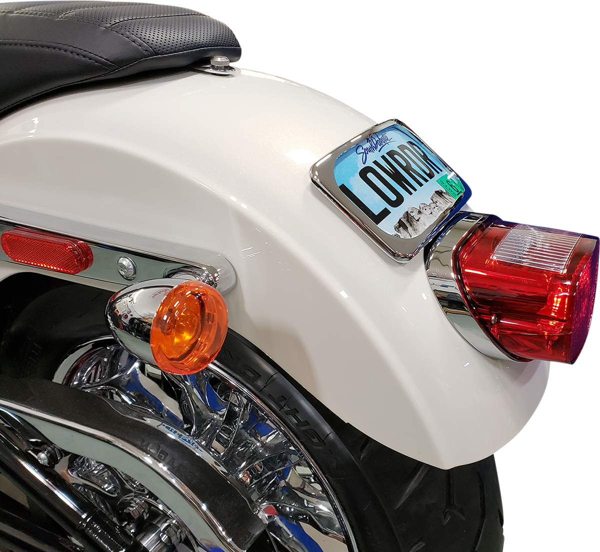 License Plate Mount - Large Radius