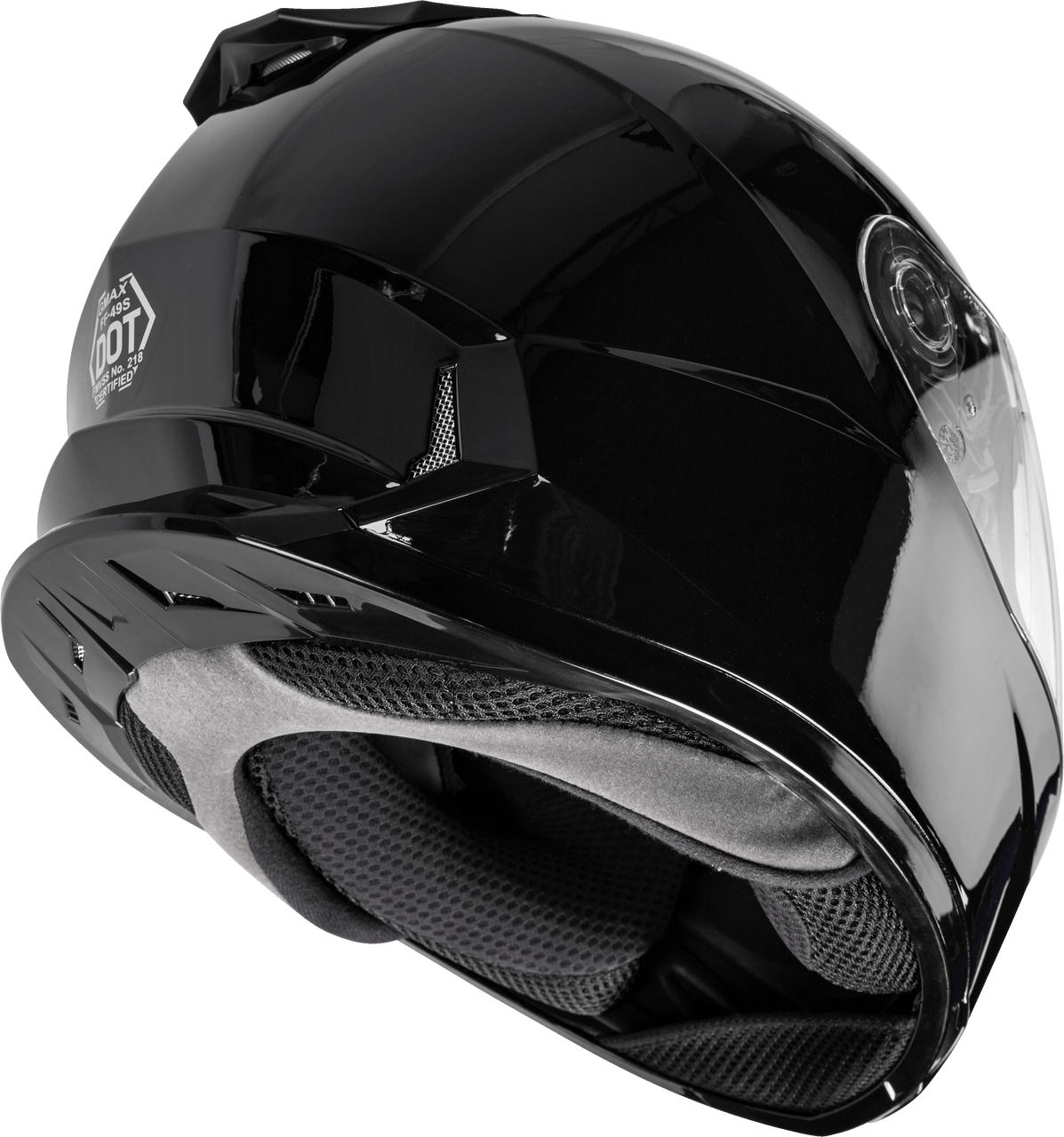 Gmax #G4490025 - Ff-49s Full-face Snow Helmet Black W/Electric Shield MD