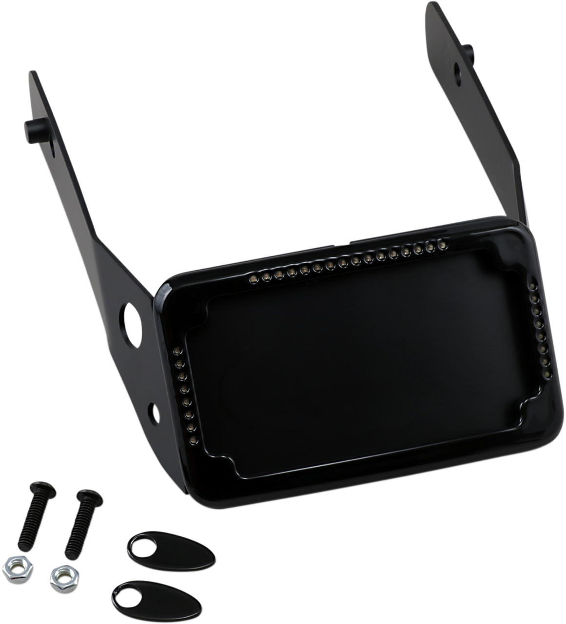 LP Plate Frame & Mount with Signals - FXDWG - Black