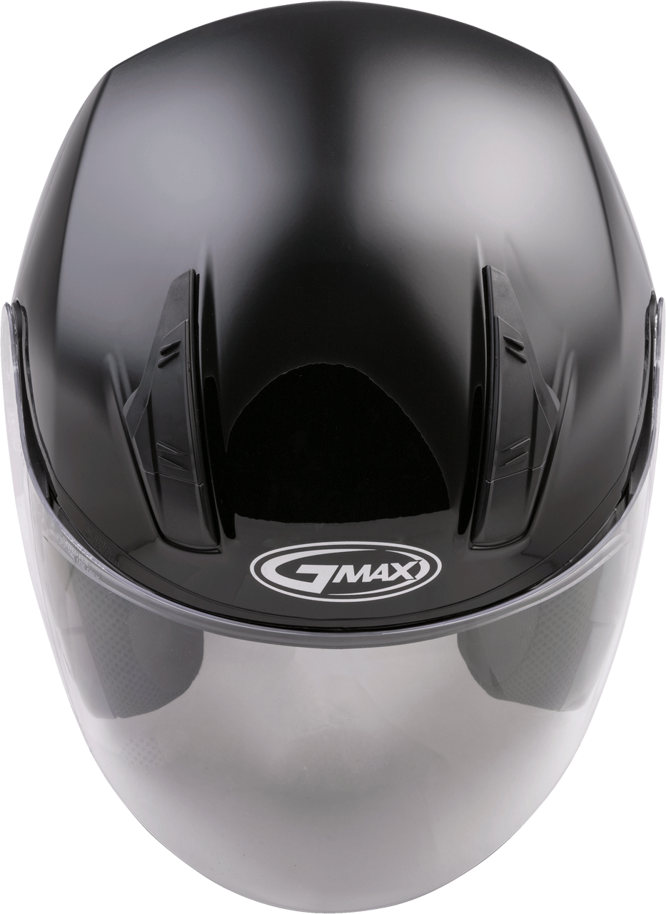 Gmax #G317025N - Of-17 Open-face Helmet Black MD